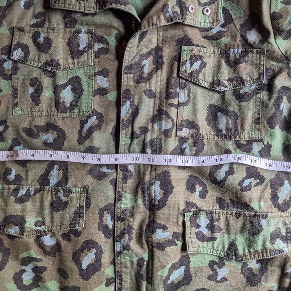 Jealous Tomato Cheetah Print Canvas Jacket - Picture 4 of 10